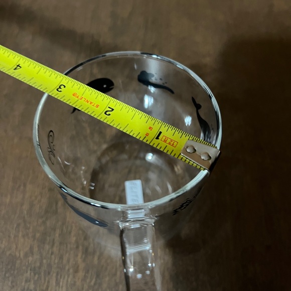 Elitea Clear Glass Mug With Handle Whale Ocean Coffee Mugs Tea Cup - Picture 7 of 9